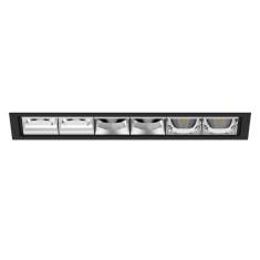 Deckenleuchten LED Deckenlampe Design Bürolampe Decke  schwarz XAL Unico L6