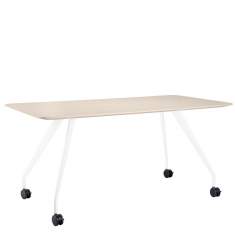 Rolltisch Holz Rolltische Team-Tisch Rollen Team-Tische Brunner Team