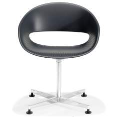Konferenzstuhl schwarz Konferenzstühle Kunststoff Drehstuhl Kusch+Co 8270 Volpino