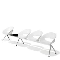 Traversenbänke weiß Traversenbank Kunststoff Kusch+Co 8250 Volpino