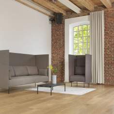 Loungesofa grau Sofa Lounge Kusch+Co 7900 Creva soft