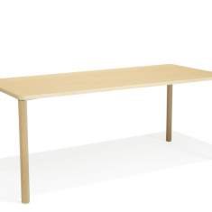 Flexible Konferenztische Büro Konferenztisch Büromöbel rechteckig Holz Kusch+Co 3600 Arn