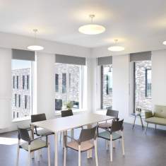 Flexible Konferenztische Büro Konferenztisch Büromöbel rechteckig Holz Kusch+Co 3600 Arn