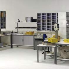 Regalschrank, styro, swissmail Postbüro