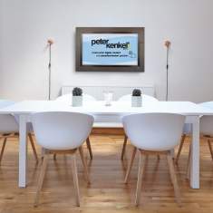 Interaktive Boards Tafeln Multimediamöbel, Peter Kenkel, Frame