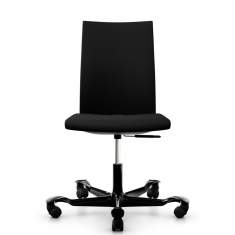 Bürostuhl schwarz Bürodrehstuhl moderne Bürostühle ohne Armlehnen Flokk HÅG Creed