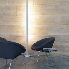 Leuchtstele Büro-Stehleuchte LED Stehlampe modern Designer Stehleuchten, Belux, YPSILON
