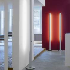 Leuchtstele Büro-Stehleuchte LED Stehlampe modern Designer Stehleuchten, Belux, YPSILON