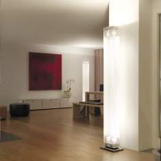 Leuchtstele Designer Stehleuchten modern Büro Stehlampe LED , Belux, TWILIGHT LED