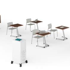 kleiner Seminartisch Holz Seminartische Assmann Büromöbel Seminar