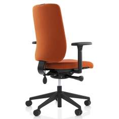 Bürostuhl orange Bürodrehstuhl moderne Bürostühle mit Armlehnen Being Orangebox