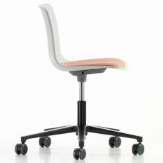 Bürostuhl Kunststoff Bürodrehstuhl ohne Armlehnen, vitra, HAL Studio