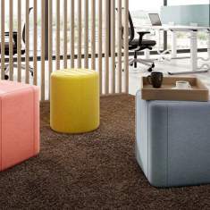 Polsterhocker Lounge Hocker Loungemöbel Palmberg Softseating Melounge
