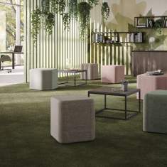 Polsterhocker Lounge Hocker Loungemöbel Palmberg Softseating Melounge