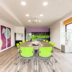 Büroplanung MeLuna Haunberg Besprechungsraum Horst Steiner Innenarchitektur