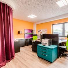 Büroplanung MeLuna Haunberg Büro Horst Steiner Innenarchitektur