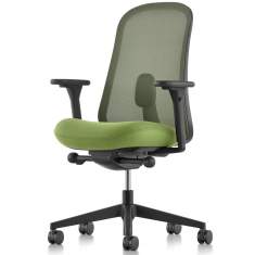 Bürostuhl grün Bürodrehstuhl moderne Bürostühle mit Netzgewebe Drehstuhl mit Armlehnen Herman Miller Lino