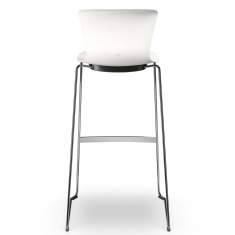 Barstuhl weiss Stahl Sedus se:spot Barhocker