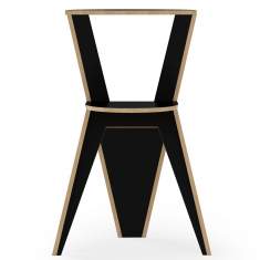 Designer Beistelltisch schwarz Beistelltische Holz Rosconi one4two