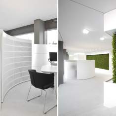 Moderne Bürogestaltung, Moderne Büroeinrichtung, Raiffeisenbank Bündner Rheintal Chur
