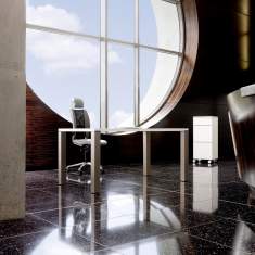 Chefschreibtisch Design, Cheftisch Büro,  Leuwico, iONE Arbeitstische