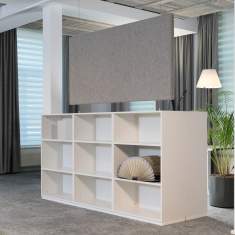 Raumteiler Schrank Regalschrank offenes Büroregal, Leuwico, SCUBE Büroschranksystem