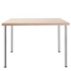 Schreibtisch Holz Schreibtische Quadrat Konferenztisch Stahl Konferenztische stabil Brunner 6000 Vierfußtisch