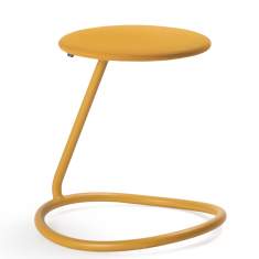 Hocker gelb Schreibtischhocker Stahl Materia Rocca