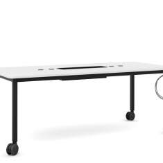 Design Rolltisch flexiber Tisch auf Rollen Rolltische rechteckig Materia Vagabond Project