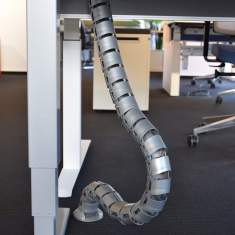 Kabelkette rund Kabelketten fm Büromöbel