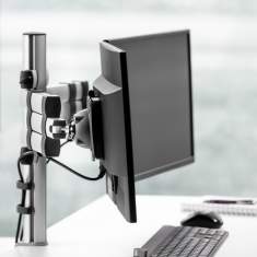 Monitorhalter Schwenkarme fm Büromöbel TSS-DasTetra-Support-System
