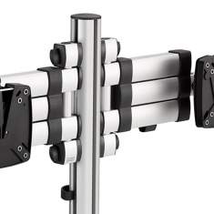 Monitorhalter Schwenkarme fm Büromöbel TSS-DasTetra-Support-System
