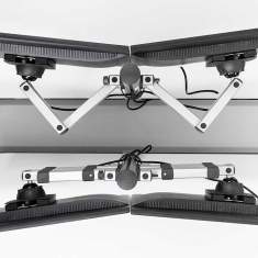 Monitorhalter Schwenkarme fm Büromöbel TSS-DasTetra-Support-System