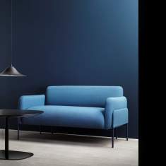 Sofa türkis Loungesofa Stoff Lounge Skandiform Bolero