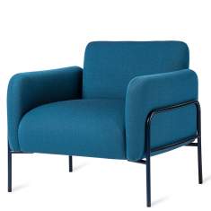 Sessel türkis Loungesessel Stoff Lounge Skandiform Bolero