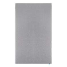 Akustik Pinnboard grau 200x119,5 Pinnwand Büro Legamaster WALL-UP Akustik-Pinboard