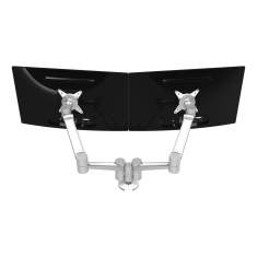 Monitorarm Dual Monitorhalterung, Tischklemme, Kabellochbefestigung, Monitor-Befestigung Dataflex Viewlite Monitorarm - Schreibtisch 652
