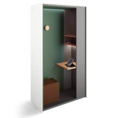 Modulare Sitzgruppen grün Lounge Büro rot Werner works basic S – Schrankkojen