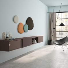 Schiebetürenschrank, Aktenschrank Sideboard werner works, basic S Solitäre