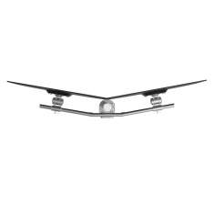 Monitorhalterung Dual, Tischklemme, Kabellochbefestigung, Monitor-Befestigung Dataflex Viewmate Monitorarm - Schreibtisch 642