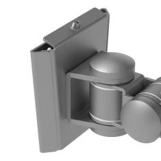 Monitorhalterung, Tischklemme, Kabellochbefestigung, Monitor-Befestigung Dataflex Viewmate plus Monitorarm - Schreibtisch 032