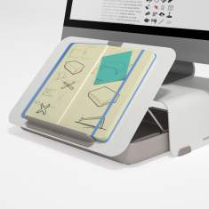 Bento Notebookständer, Tabletständer, In-line-Dokumentenhalter, Agile Working Dataflex Addit Bento® ergonomische Toolbox 900