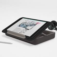 Bento Notebookständer, Tabletständer, In-line-Dokumentenhalter, Agile Working Dataflex Addit Bento® ergonomische Toolbox 903