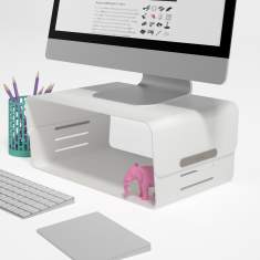 Notebookerhöhung, Monitorständer Dataflex Addit Bento® Monitorerhöhung - verstellbar 120