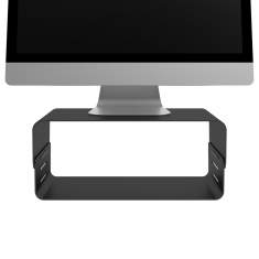 Notebookerhöhung, Monitorständer schwarz Dataflex Addit Bento® Monitorerhöhung - verstellbar 123