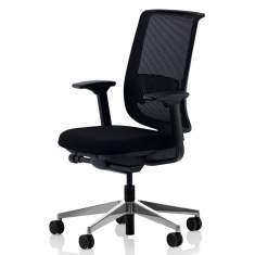 Steelcase Bürostuhl schwarz Bürodrehstuhl ergonomisch, Steelcase, Reply Air