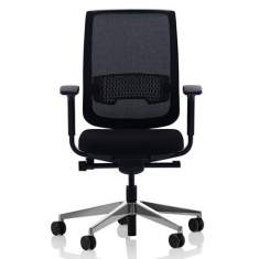 Steelcase Bürostuhl schwarz Bürodrehstuhl ergonomisch, Steelcase, Reply Air