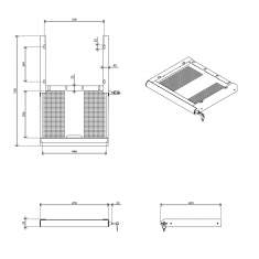technisches Bild Dataflex Addit laptop Sicherheits Schublade 622