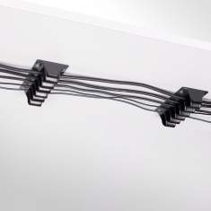 Kabelbinder, Cable Manager, Kabelhalter, Kabelclips Dataflex Addit Kabelwelle 303