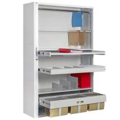 Rolladenschrank Büro Büroschränke mit Rolladen Büroschrank, Sara, Rolladenschränke King